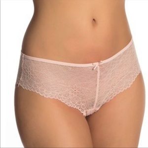 Free Press Pack of 2 Flaunt It Sheer Lace Hipster Panties New!